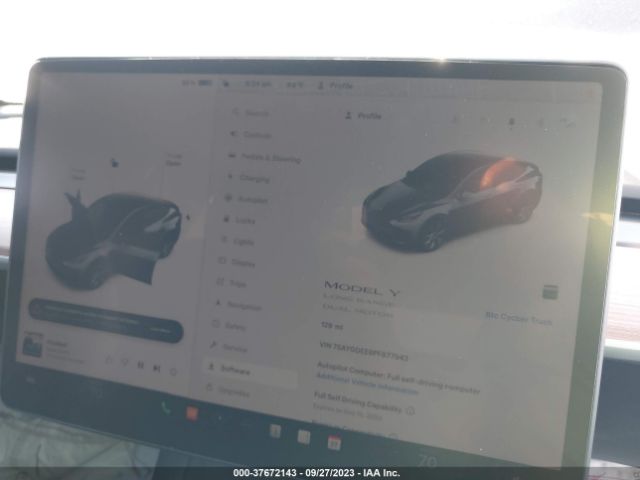7SAYGDEE8PF877943 Tesla Model Y Long Range