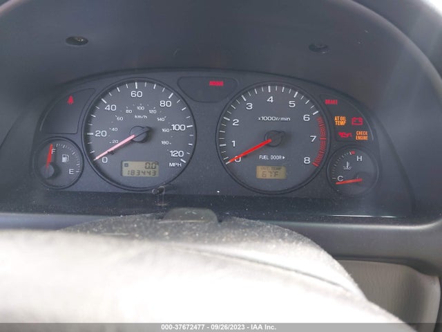 2001 SUBARU FORESTER L VIN: JF1SF63551H745644
