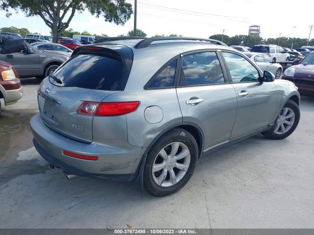 2004 INFINITI FX35 VIN: JNRAS08UX4X107026