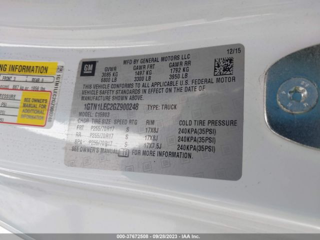 1GTN1LEC2GZ900248 GMC SIERRA 1500