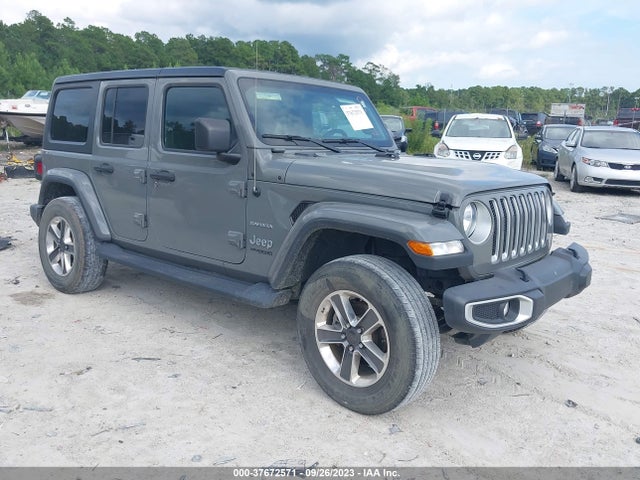 2021 JEEP WRANGLER UNLIMITED SAHARA VIN: 1C4HJXEN9MW679282
