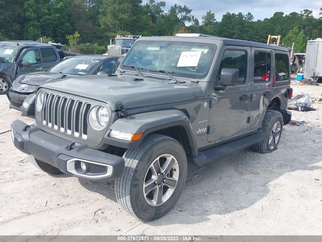 2021 JEEP WRANGLER UNLIMITED SAHARA VIN: 1C4HJXEN9MW679282
