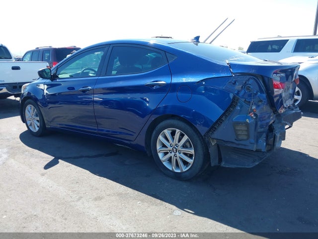 2015 HYUNDAI ELANTRA SE VIN: 5NPDH4AE9FH640795
