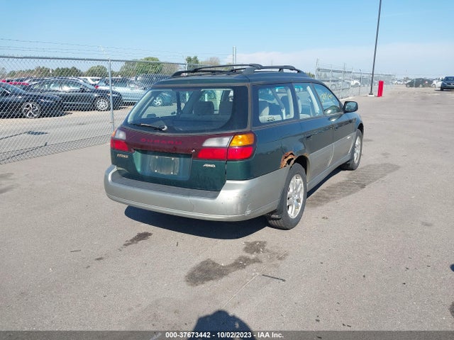 2001 SUBARU LEGACY WAGON OUTBACK EQUIP VIN: 4S3BH675316617414