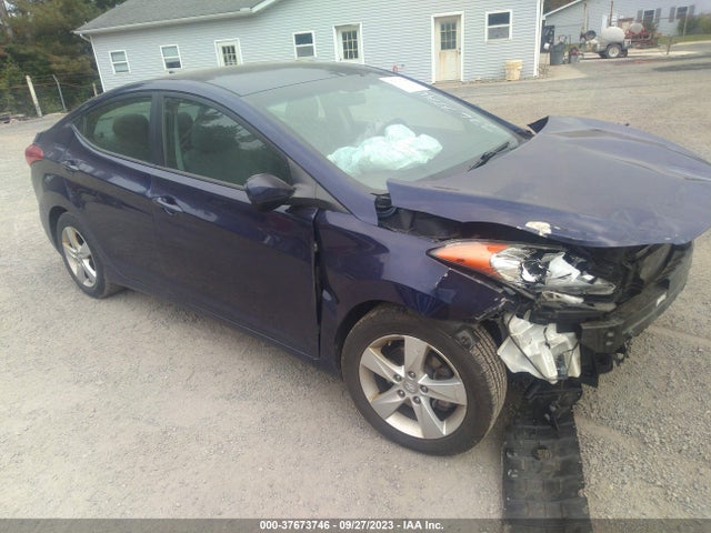 2013 HYUNDAI ELANTRA GLS PZEV VIN: 5NPDH4AE5DH436198