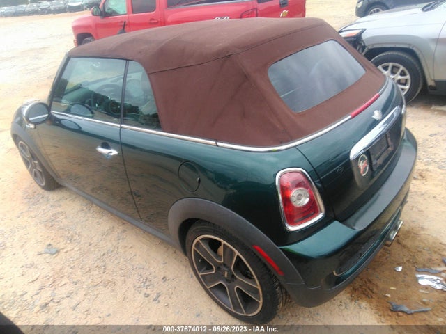 2009 MINI COOPER CONVERTIBLE WMWMS33549TY50372 Photo 2