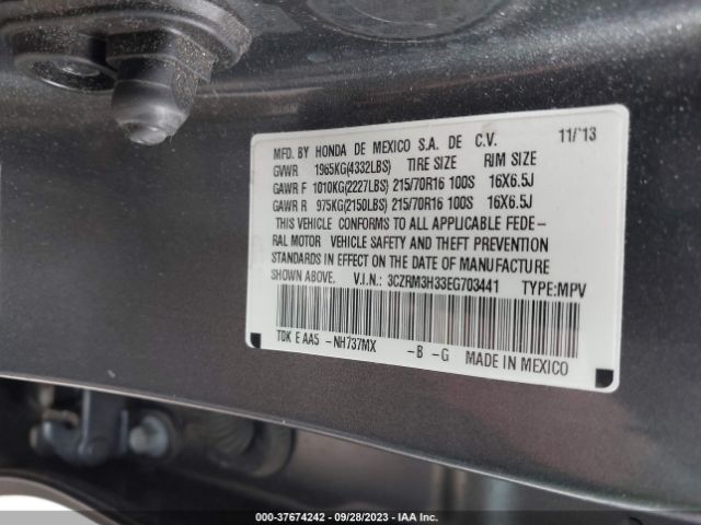 3CZRM3H33EG703441 Honda CR-V LX
