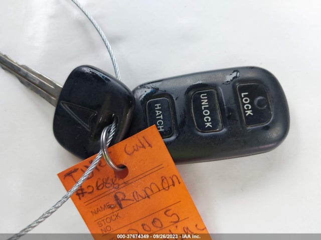 2005 PONTIAC VIBE VIN: 5Y2SL63875Z434150