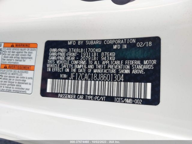 JF1ZCAC18J8601304 Subaru Brz Limited