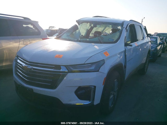 Chevrolet Traverse Lt Cloth 2022 1GNERGKW2NJ184324 Image 2