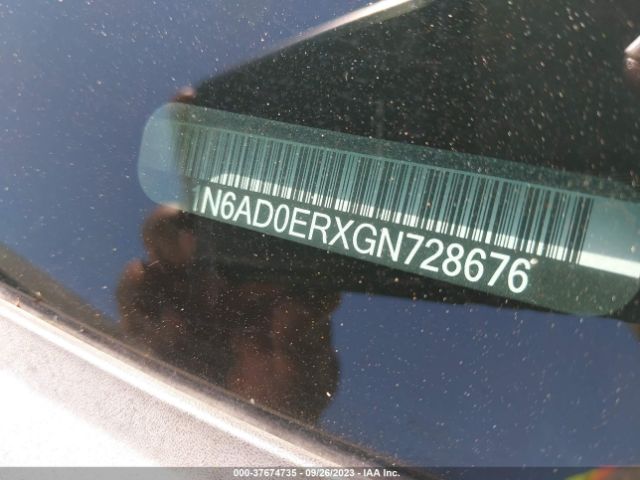 1N6AD0ERXGN728676 Nissan Frontier S/sv/desert Runner/sl