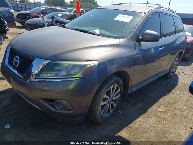 Nissan Pathfinder Sv 2014 5N1AR2MN0EC667065 Image 2