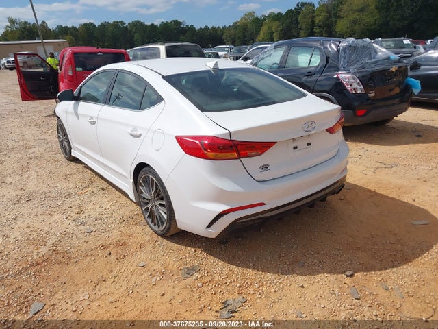 2018 HYUNDAI ELANTRA SPORT VIN: KMHD04LB0JU589093