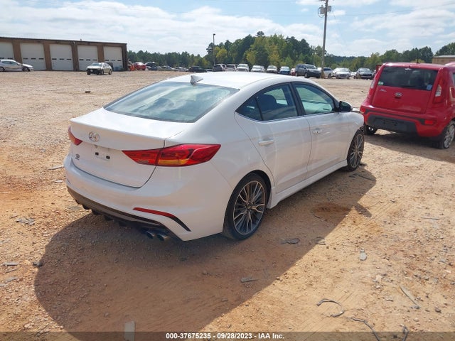 2018 HYUNDAI ELANTRA SPORT VIN: KMHD04LB0JU589093