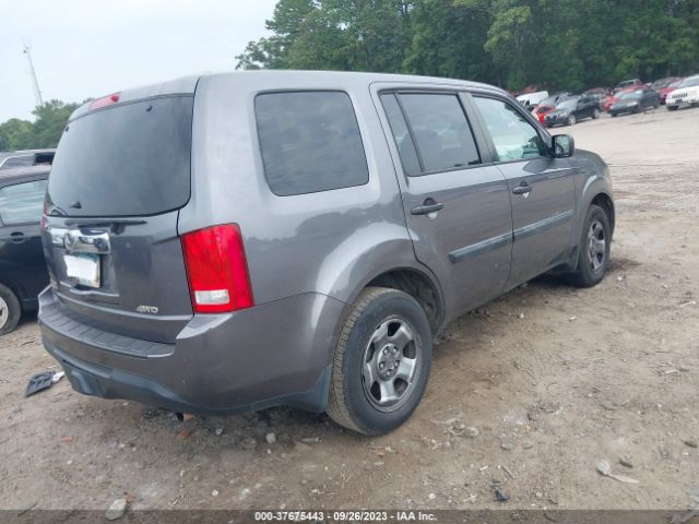 5FNYF4H26FB042794 Honda PILOT LX
