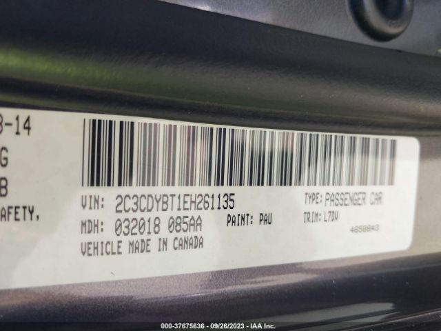 2C3CDYBT1EH261135 Dodge Challenger R/t