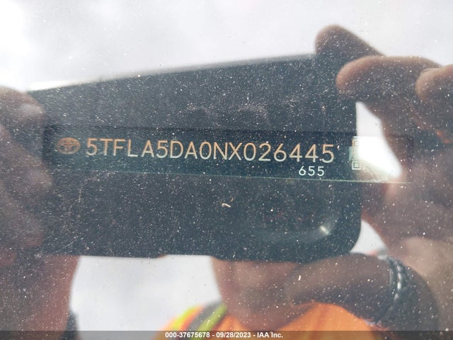 Toyota Tundra 4wd Sr5 2022 5TFLA5DA0NX026445 Image 9