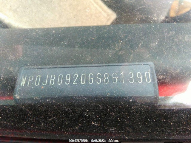 1986 PORSCHE 928 WP0JB0920GS861390 Photo 8