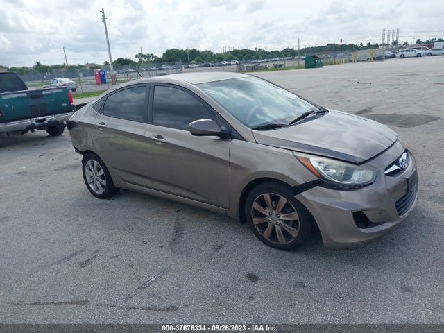 2012 HYUNDAI ACCENT GLS VIN: KMHCU4AE6CU108487