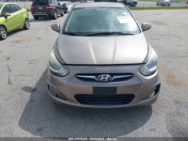 2012 HYUNDAI ACCENT GLS VIN: KMHCU4AE6CU108487