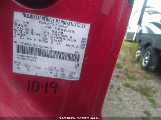 2015 Ford F-450, VIN: 1FD0X4HT6FED58499