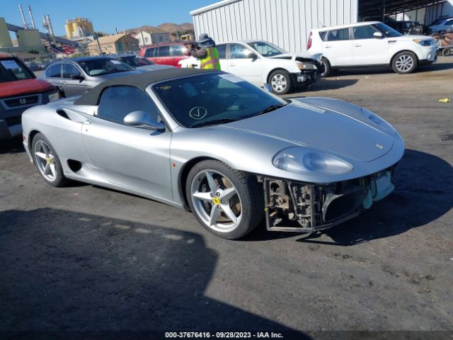 Продажа на аукционе авто 2003 Ferrari 360 Modena Spider, vin: ZFFYT53A230132114, номер лота: 37676416