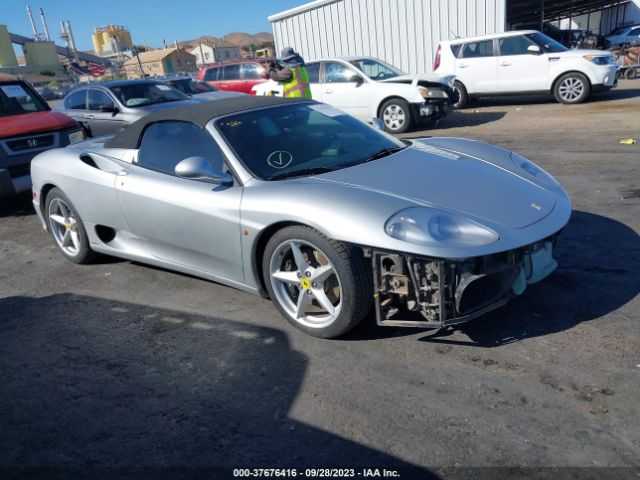 Продаж на аукціоні авто 2003 Ferrari 360 Modena Spider, vin: ZFFYT53A230132114, номер лоту: 37676416