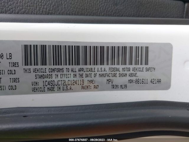 1C4SDJCT2LC124119 Dodge Durango R/t