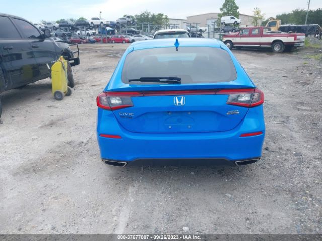 19XFL1H8XNE010308 Honda Civic Hatchback Sport Touring