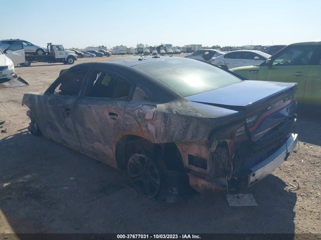 2022 DODGE CHARGER SXT RWD VIN: 2C3CDXBG4NH220043