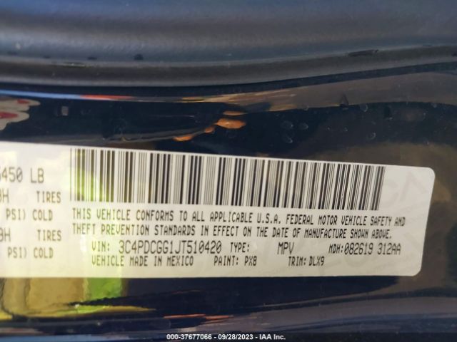 3C4PDCGG1JT510420 Dodge Journey Crossroad