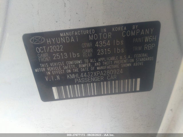 Hyundai Sonata Sel Plus 2023 KMHL44J2XPA280924 Image 15