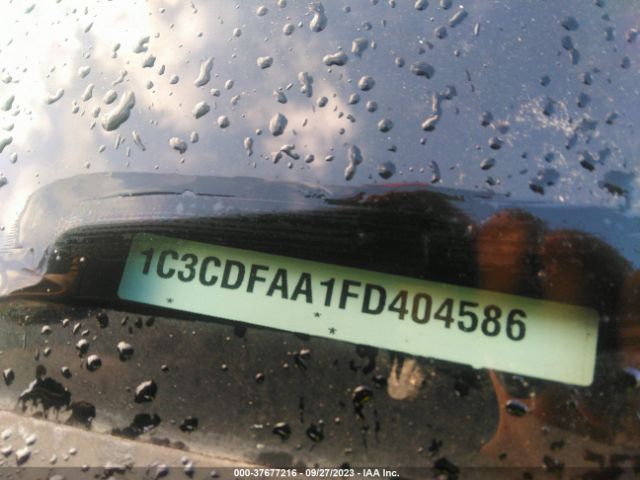 1C3CDFAA1FD404586 Dodge DART SE