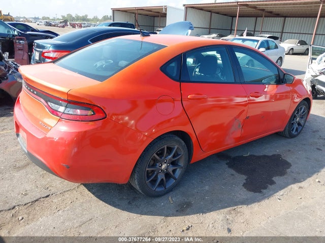 2016 DODGE DART SXT SPORT RALLYE VIN: 1C3CDFFA9GD822579