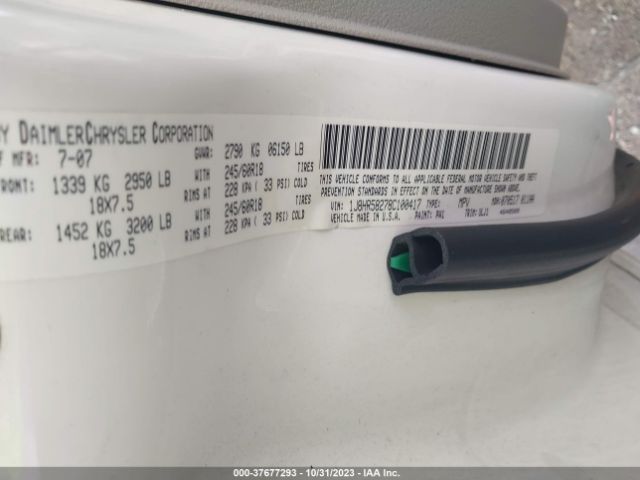 2008 JEEP GRAND CHEROKEE 1J8HR58278C100417 Photo 8