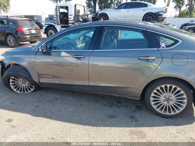 3FA6P0RU2ER291660 Ford Fusion Titanium Hybrid