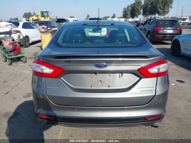 3FA6P0RU2ER291660 Ford Fusion Titanium Hybrid
