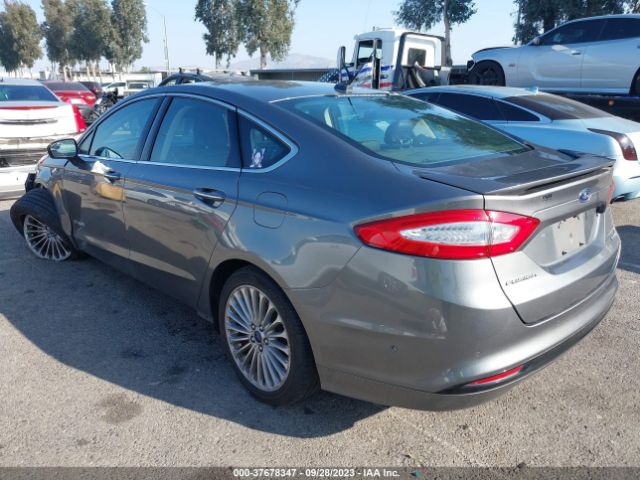 3FA6P0RU2ER291660 Ford Fusion Titanium Hybrid