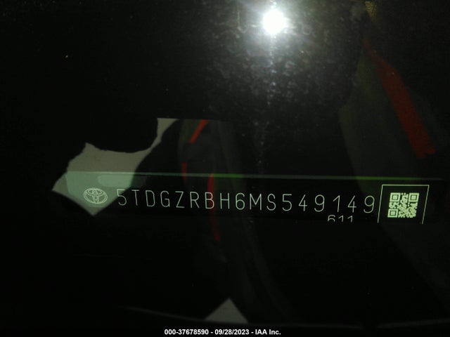 Toyota Highlander Xle 2021 5TDGZRBH6MS549149 Image 9