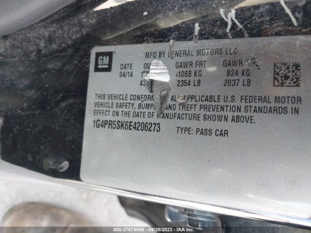 1G4PR5SK6E4206273 Buick Verano Convenience Group