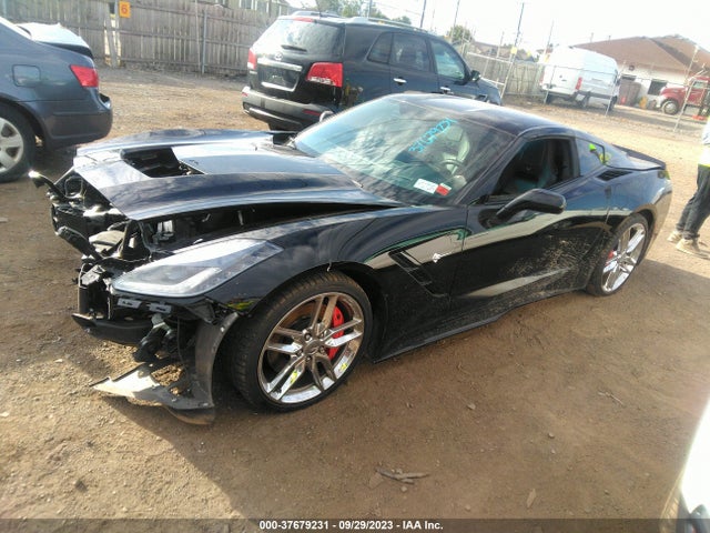 Chevrolet Corvette Stingray Z51 3lt 2014 1G1YM2D74E5101099 Image 2