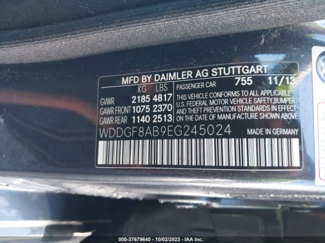 WDDGF8AB9EG245024 Mercedes-Benz C-class C 300