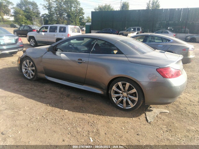 2010 INFINITI G37 CONVERTIBLE ANNIVERSARY EDITION VIN: JN1CV6FE1AM350996