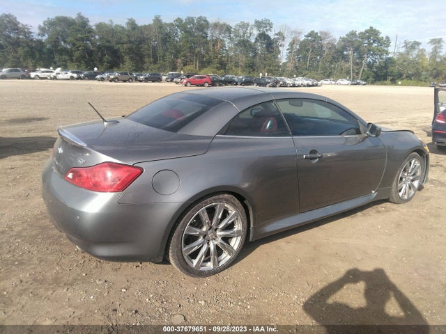2010 INFINITI G37 CONVERTIBLE ANNIVERSARY EDITION VIN: JN1CV6FE1AM350996