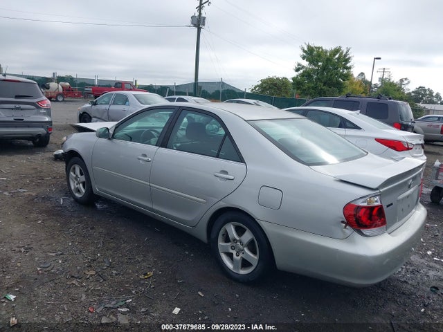 2005 TOYOTA CAMRY SE VIN: 4T1BE32K75U410025
