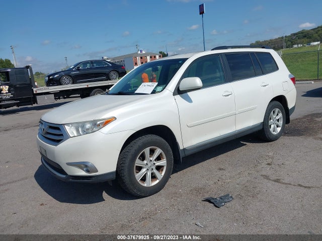 2013 TOYOTA HIGHLANDER BASE PLUS V6 VIN: 5TDBK3EH1DS176609