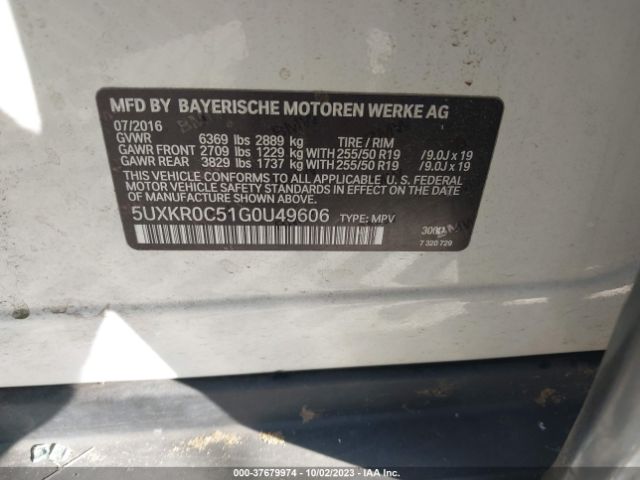 5UXKR0C51G0U49606 BMW X5 Xdrive35i