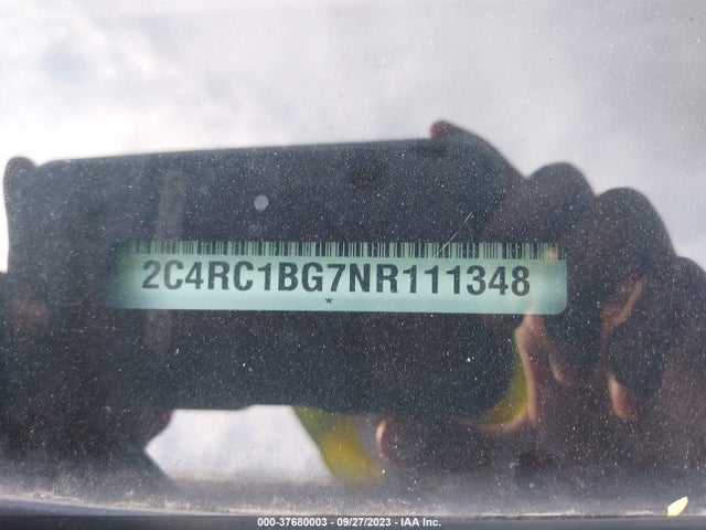 2C4RC1BG7NR111348 Chrysler Pacifica Touring L