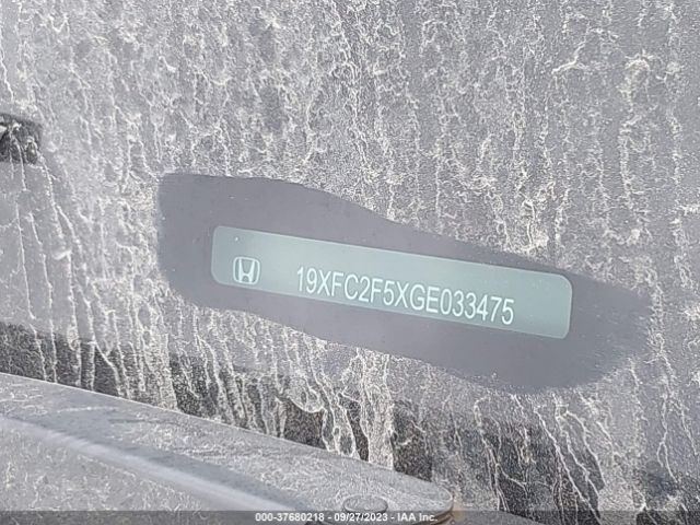 19XFC2F5XGE033475 Honda Civic Sedan Lx