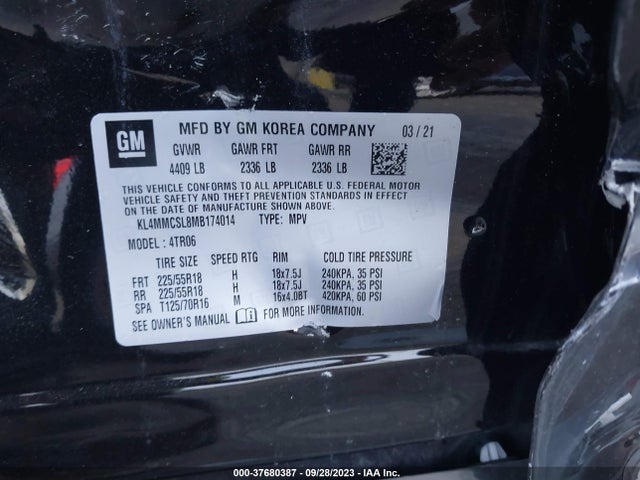 Buick Encore Gx Preferred 2021 KL4MMCSL8MB174014 Image 9